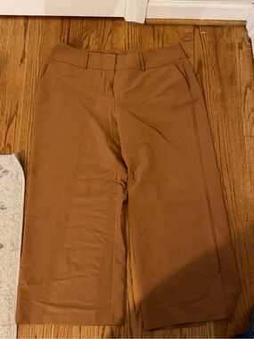 Lane Bryant Wide Leg Dress Pants in Chestnut Brown